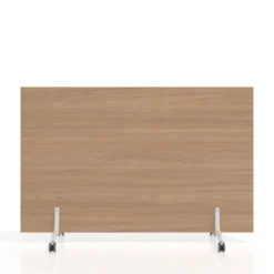 Biombo separador pared móvil Hover en melamina, posición horizontal, alto 100cm