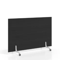 Biombo separador pared móvil Hover en melamina, posición horizontal, alto 100cm