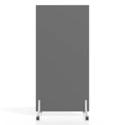 Biombo separador pared móvil Hover en melamina, posición vertical, ancho 80cm