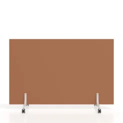 Biombo separador pared móvil Hover en melamina, posición horizontal, alto 100cm