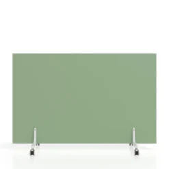 Biombo separador pared móvil Hover en melamina, posición horizontal, alto 100cm