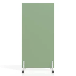 Biombo separador pared móvil Hover en melamina, posición vertical, ancho 80cm