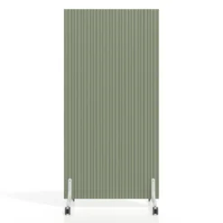 Biombo separador pared móvil Hover en melamina, posición horizontal, alto 100cm