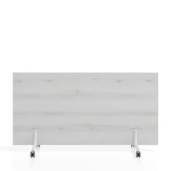 Biombo separador pared móvil Hover en melamina, posición vertical, ancho 80cm
