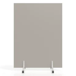 Biombo separador pared móvil Hover en melamina, posición horizontal, alto 140cm