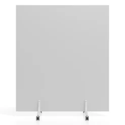 Biombo separador pared móvil Hover en melamina, posición horizontal, alto 100cm