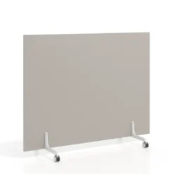 Biombo separador pared móvil Hover en melamina, posición horizontal, alto 140cm