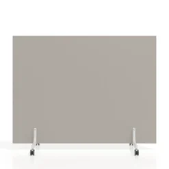 Biombo separador pared móvil Hover en melamina, posición horizontal, alto 140cm