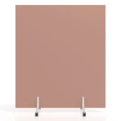Biombo separador pared móvil Hover en melamina, posición vertical, ancho 140cm