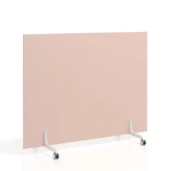 Biombo separador pared móvil Hover en melamina, posición horizontal, alto 140cm
