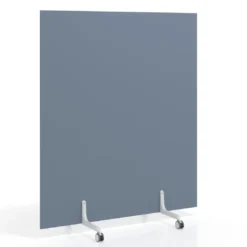 Biombo separador pared móvil Hover en melamina, posición horizontal, alto 100cm
