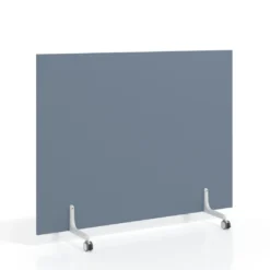 Biombo separador pared móvil Hover en melamina, posición horizontal, alto 140cm