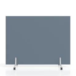 Biombo separador pared móvil Hover en melamina, posición horizontal, alto 140cm