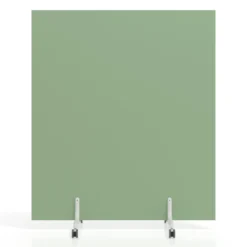Biombo separador pared móvil Hover en melamina, posición horizontal, alto 100cm