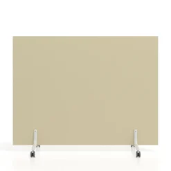 Biombo separador pared móvil Hover en melamina, posición horizontal, alto 140cm