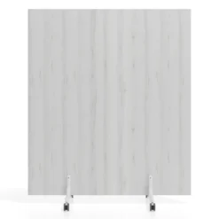Biombo separador pared móvil Hover en melamina, posición horizontal, alto 100cm