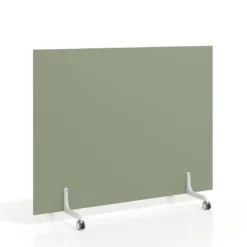 Biombo separador pared móvil Hover en melamina, posición horizontal, alto 140cm