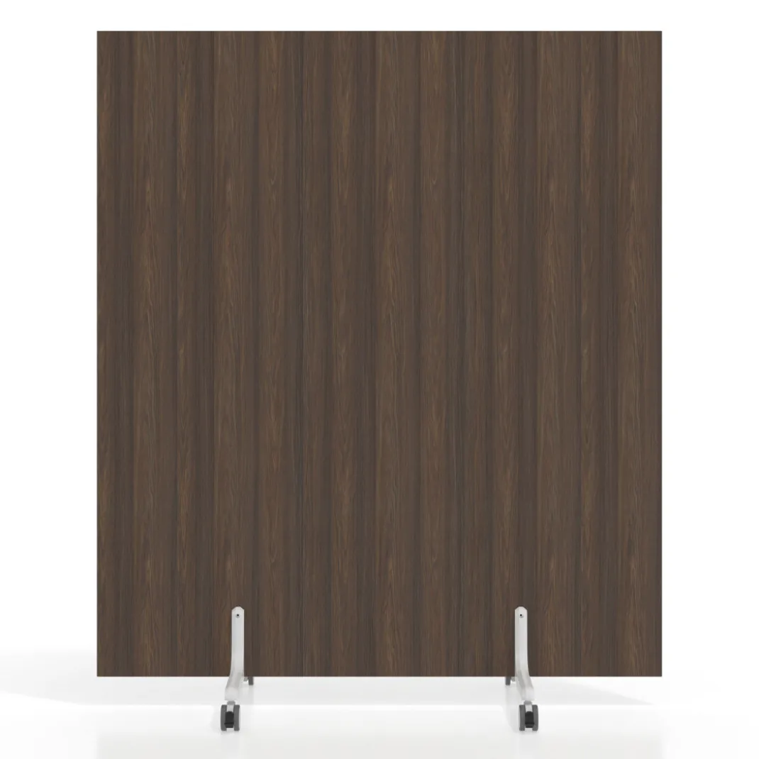Biombo separador pared móvil Hover en melamina, posición vertical, ancho 140cm