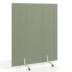 Biombo separador pared móvil Hover en melamina, posición vertical, ancho 140cm