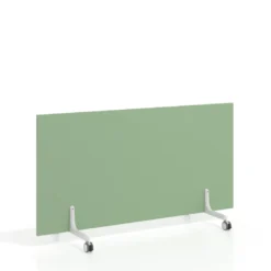 Biombo separador pared móvil Hover en melamina, posición horizontal, alto 140cm