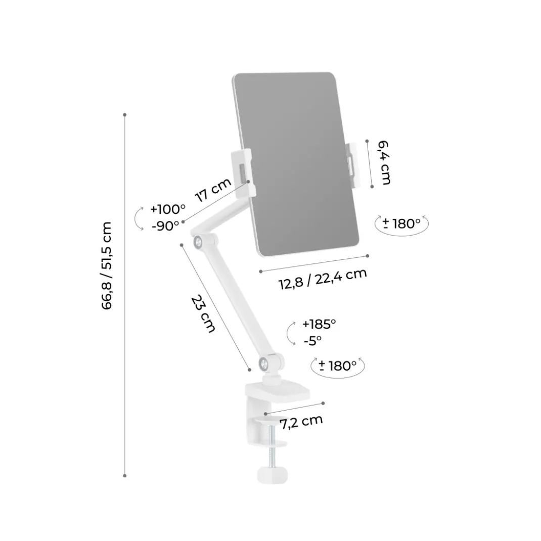 Brazo articulado para Telefono/tablet