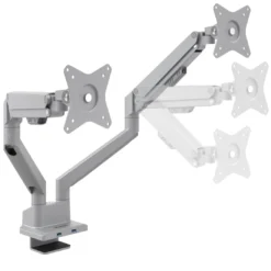 Brazo monitor erghos doble con USB