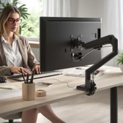 Brazo monitor erghos individual con USB