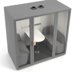 Cabina insonorizada de oficina Monday para 4 personas