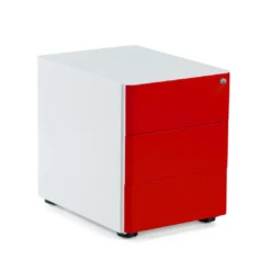 Cajonera de oficina Moby L, 3 cajones