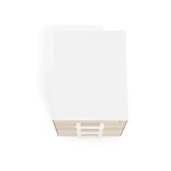 Cajonera de oficina Strong 3 cajones estructura blanca frontales melamina