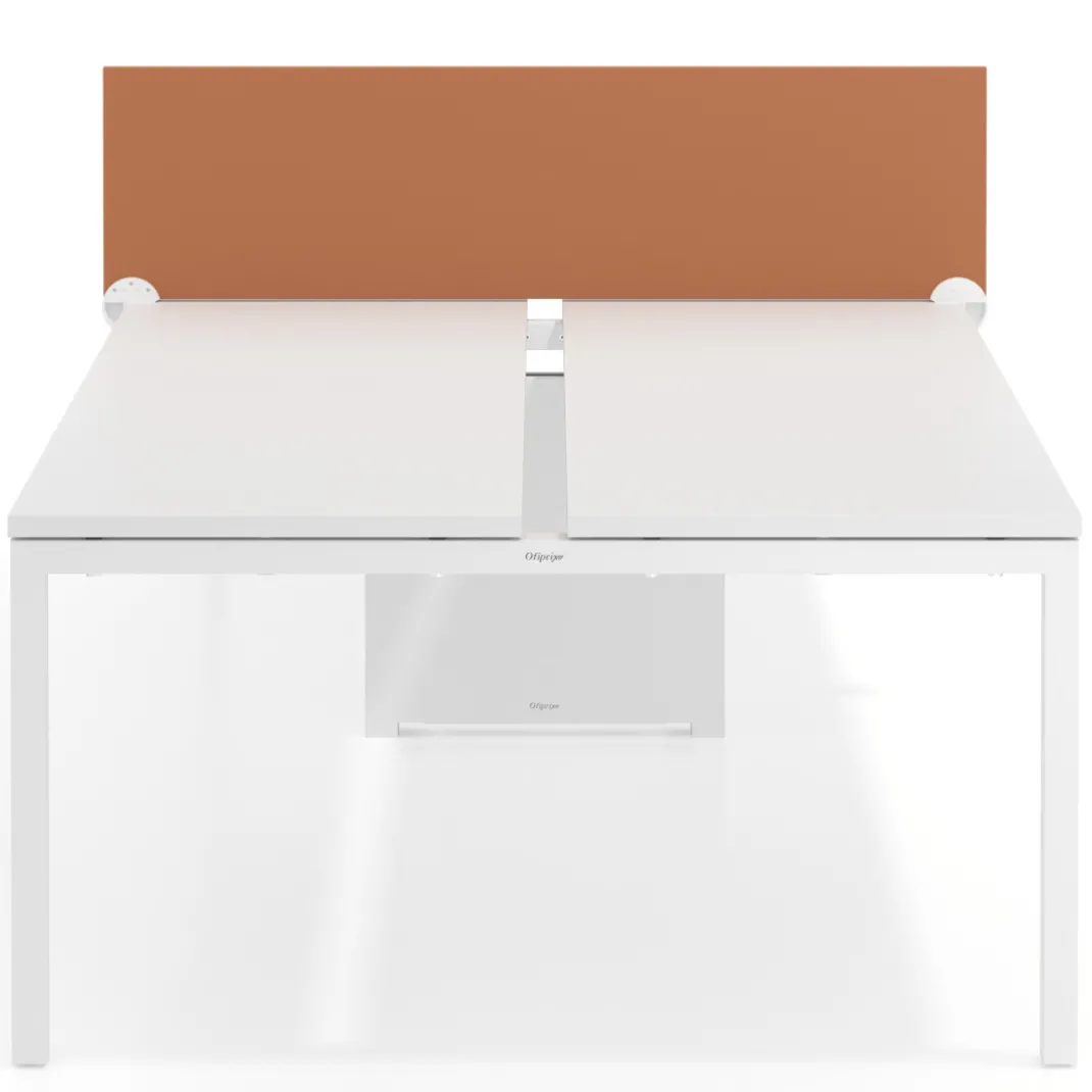 Divisor lateral intermedio mesa multipuesto Hover en melamina