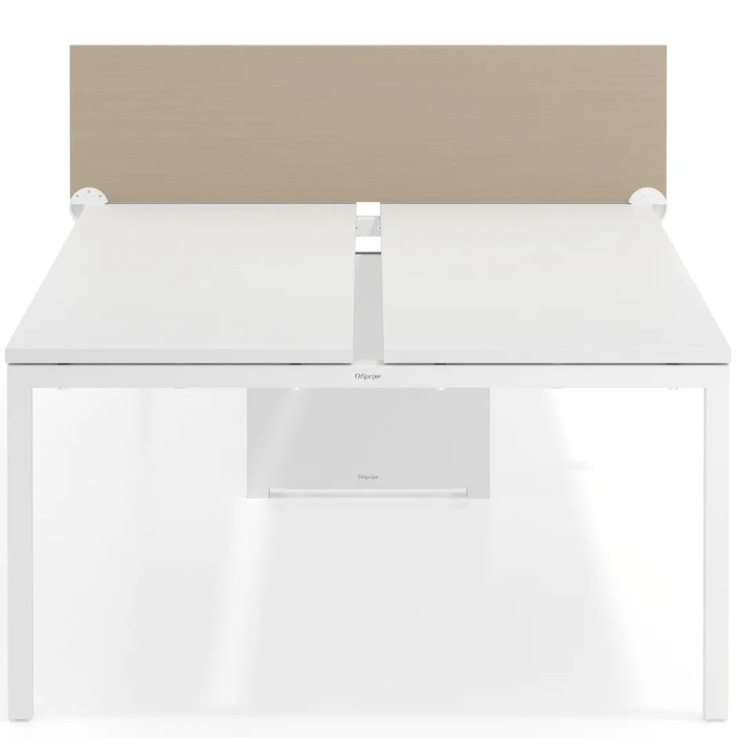 Divisor lateral intermedio mesa multipuesto Hover en melamina