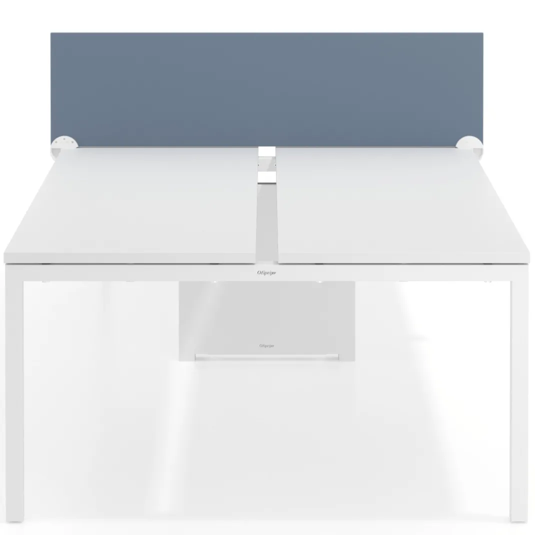 Divisor lateral intermedio mesa multipuesto Hover en melamina