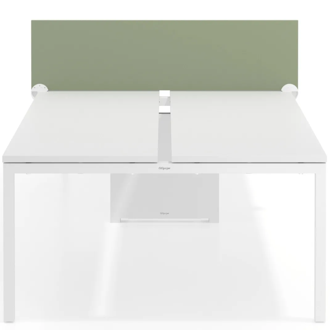 Divisor lateral intermedio mesa multipuesto Hover en melamina