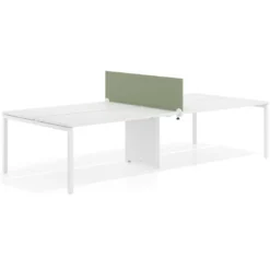 Divisor lateral intermedio mesa multipuesto Hover en melamina