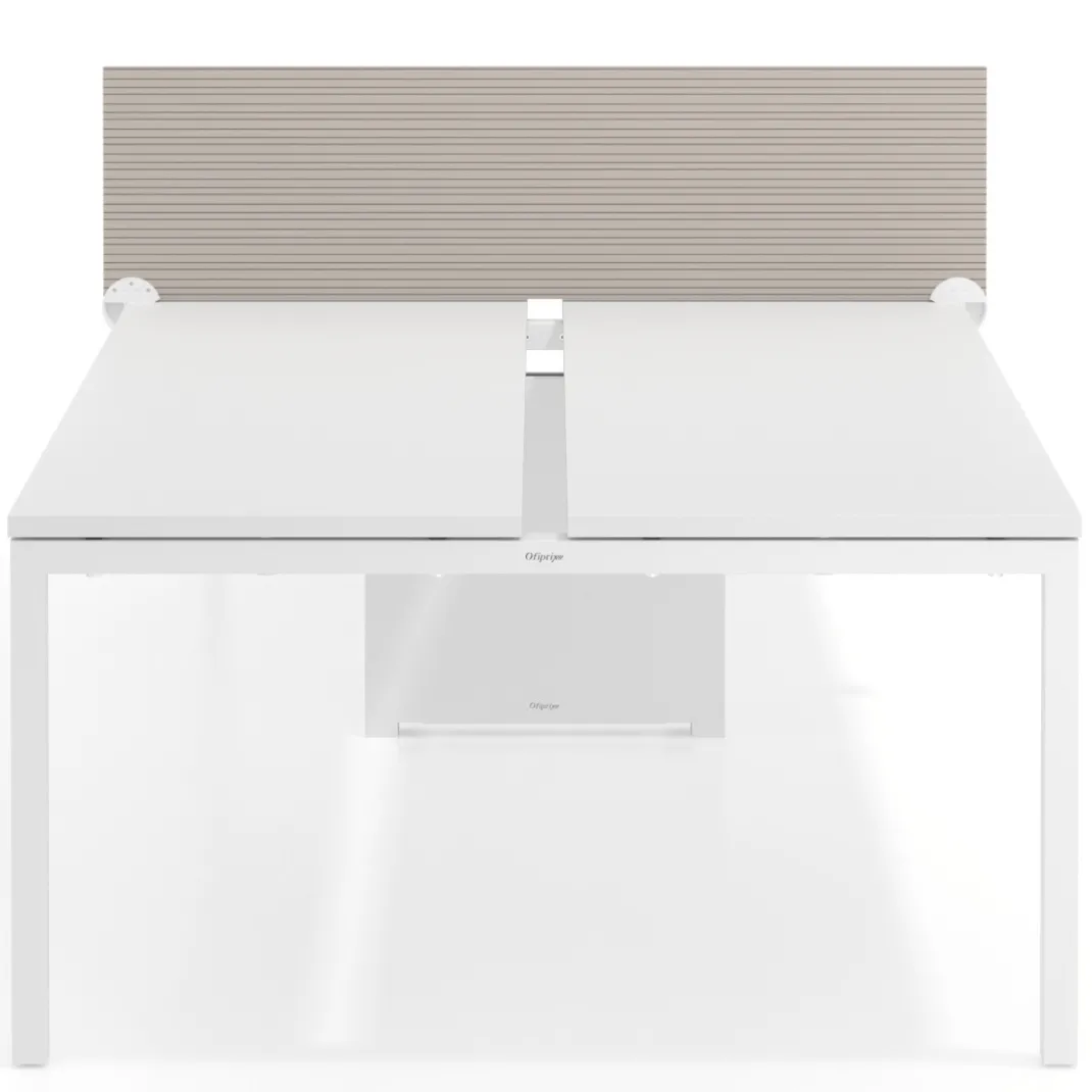Divisor lateral intermedio mesa multipuesto Hover en melamina