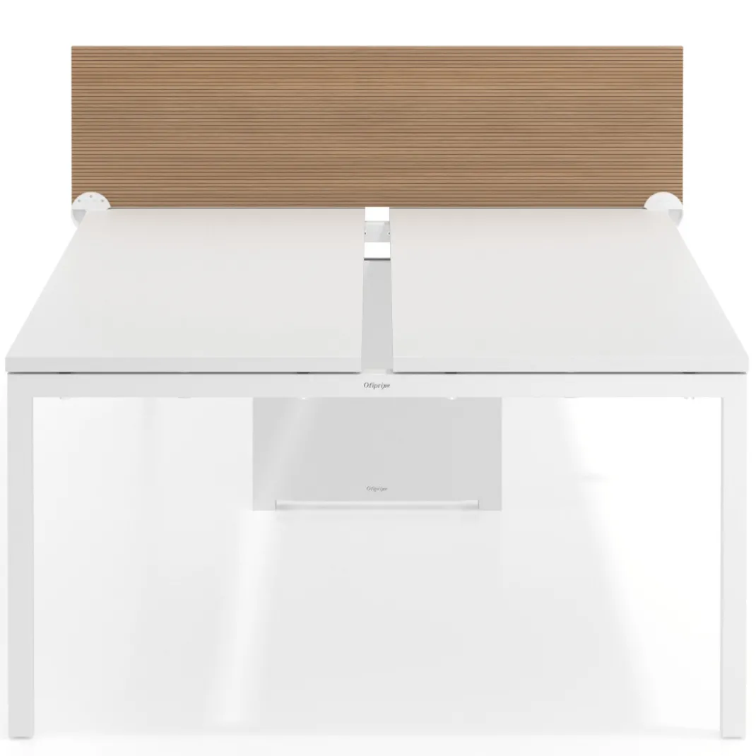 Divisor lateral intermedio mesa multipuesto Hover en melamina