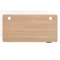 Escritorio Elevable Erghos Alpha estructura de madera canto recto
