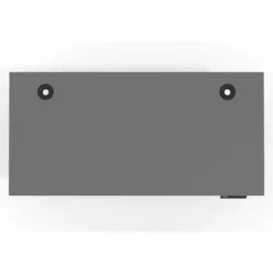 Escritorio Elevable Erghos Basic estructura negro canto recto