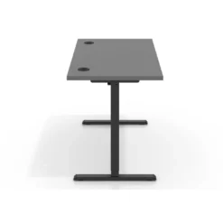 Escritorio Elevable Erghos Basic estructura negro canto recto