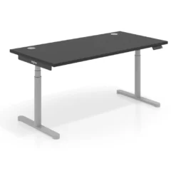Escritorio Elevable Erghos Core estructura aluminio canto recto