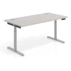 Escritorio Elevable Erghos Core estructura aluminio canto recto