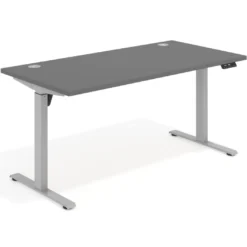 Escritorio Elevable Erghos Motion estructura aluminio 4 cantos curvos