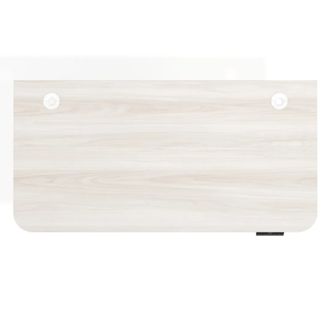 Escritorio Elevable Erghos Motion estructura blanca 4 cantos curvos
