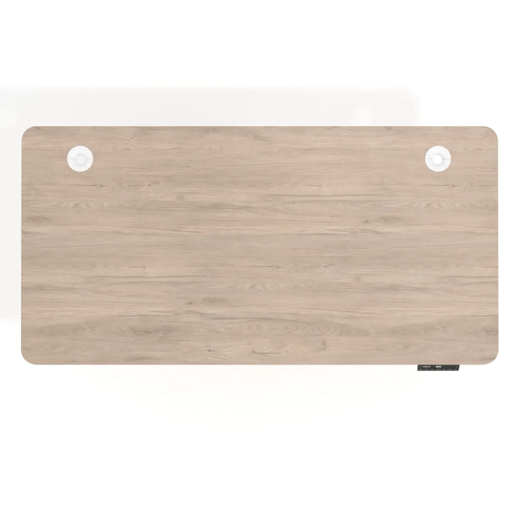 Escritorio Elevable Erghos Motion Pro estructura blanca canto recto