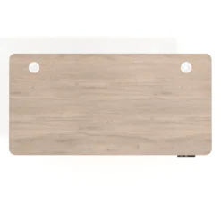 Escritorio Elevable Erghos Motion Pro estructura blanca 2 cantos curvos