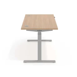 Escritorio Elevable Erghos Smart estructura aluminio canto recto