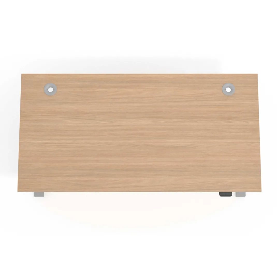 Escritorio Elevable Erghos Smart estructura aluminio canto recto
