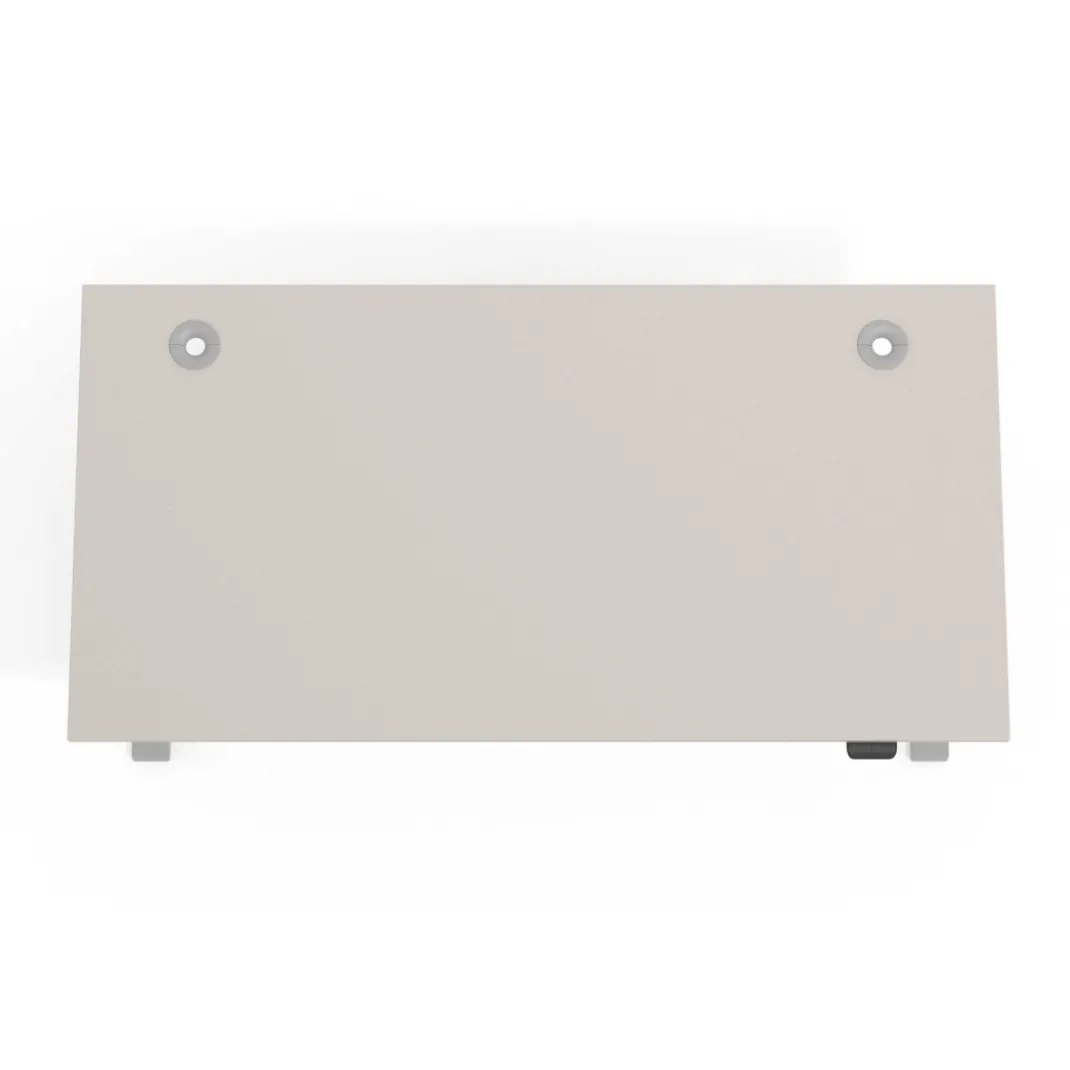 Escritorio Elevable Erghos Smart estructura aluminio canto recto