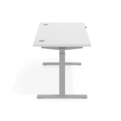 Escritorio Elevable Erghos Smart estructura aluminio canto recto
